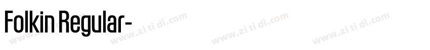 Folkin Regular字体转换 Folkin Regular字体转换